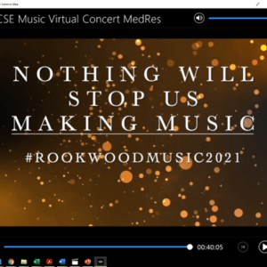 Nothing will stop us making music - music video for Camp Rookwood. Rookwood School, virtual learning and event.