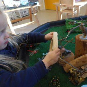 Infants school geography. Rookwood School. Hampshire, Andover.
