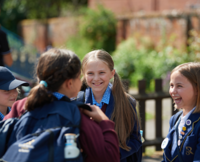 Prep School children laughing