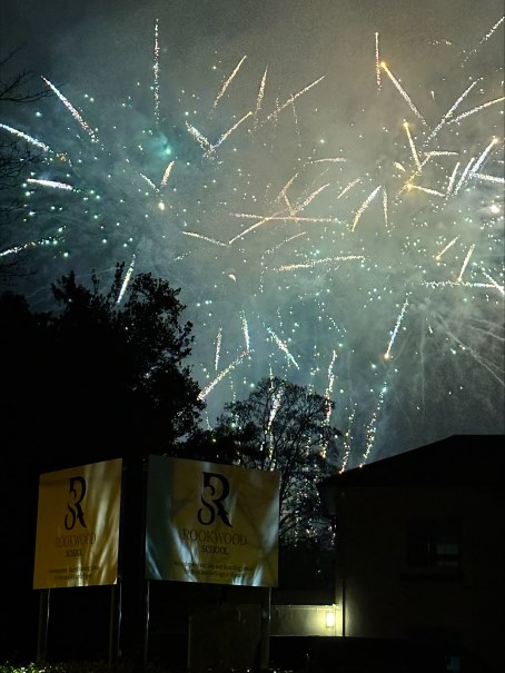 Fireworks at Rookwood School