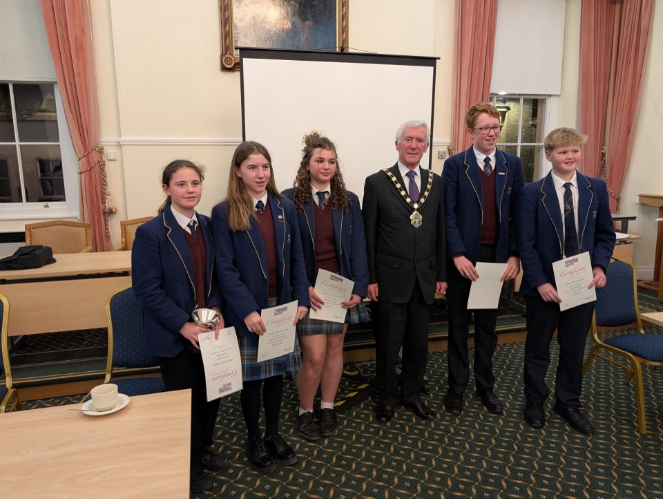 Young Writer competition participants